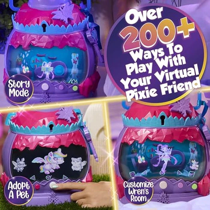 HOLOBRITE Pixie Lantern, Virtual Dancing and Interactive Games, Includes 5-inch Pixie Doll, Over 200 Ways to Play, Kids Toys for Ages 6 Up by Just Play by Just Play - Image 2