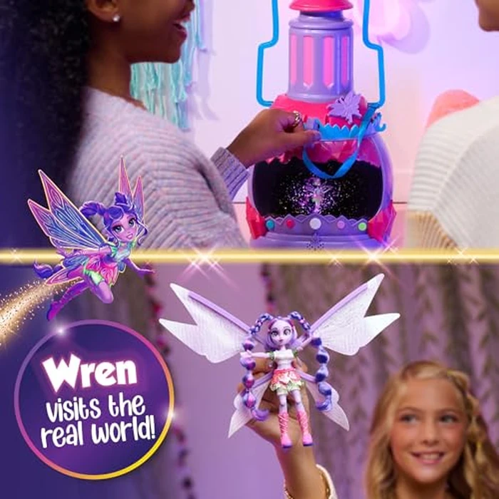 HOLOBRITE Pixie Lantern, Virtual Dancing and Interactive Games, Includes 5-inch Pixie Doll, Over 200 Ways to Play, Kids Toys for Ages 6 Up by Just Play by Just Play - Image 3