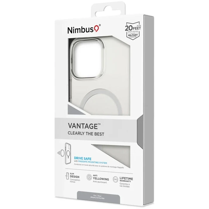 Nimbus9 Vantage MagSafe Phone Case for iPhone 16 Pro - Clear - Good by Nimbus9 - Image 6