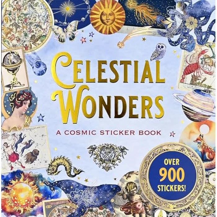 Celestial Wonders Sticker Book (over 900 stickers!) by Peter Pauper Press - Image 1