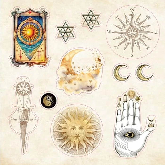 Celestial Wonders Sticker Book (over 900 stickers!) by Peter Pauper Press - Image 3