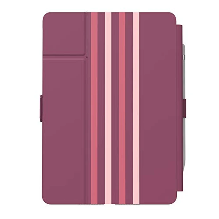 Speck Products Balance Folio Print iPad (2019/2020) Case and Stand, Crimson Forest Stripes/Lush Burgundy by Speck - Image 7