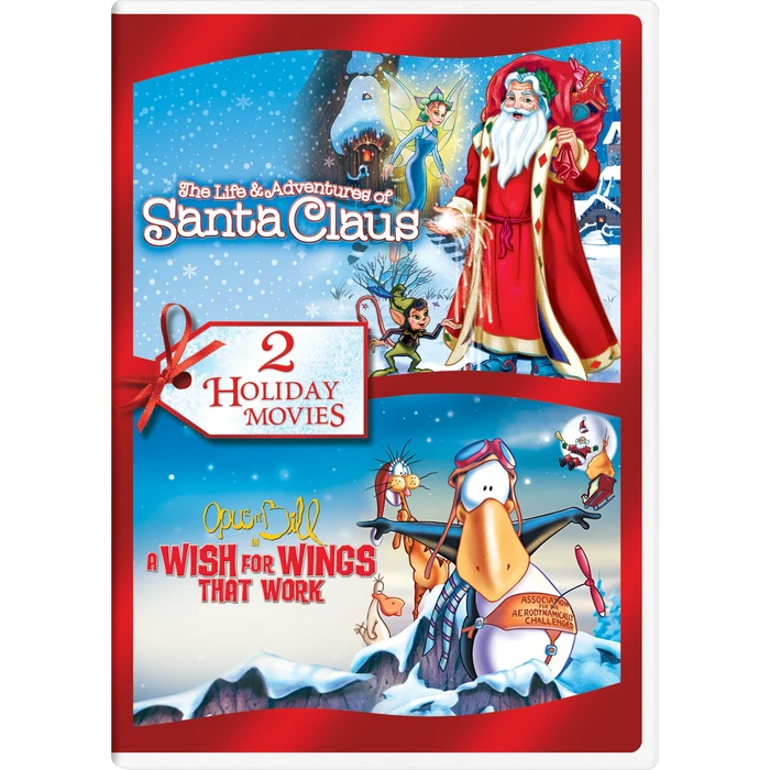 The Life & Adventures of Santa Claus / Opus n' Bill in a Wish for Wings That Work Holiday Double Feature [DVD] by UNIVERSAL - Used - Very Good condition - US$4.60