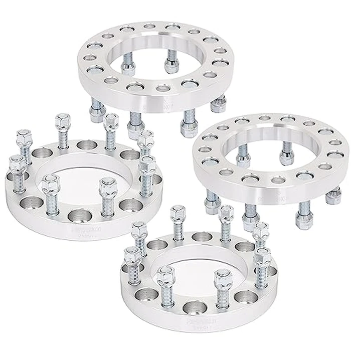 SCITOO 4Pcs 8x170 Wheel Spacers 1 inch Studs 14x2 Bore 125mm Fit for Ford for F-350 Super Duty 1999-2016, for Ford for F-350 2011-2016, for Ford for F-250 Super Duty 1999-2016 by SCITOO - Used - Very Good condition - CA$57.49