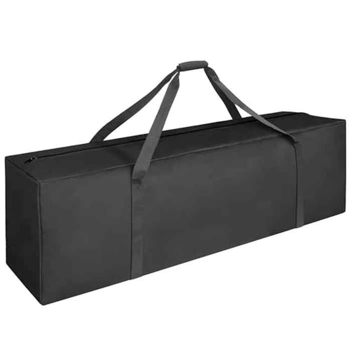 COOLBEBE 52" Sports Duffle Bag - 160L Extra Large Travel Duffel Luggage Bag with Upgrade 2-way Lockable Zippers, Sturdy & Water Resistant Long Duffle Bag for Camping Moving (Black 52inch) by COOLBEBE - Used - Very Good condition - US$20.77