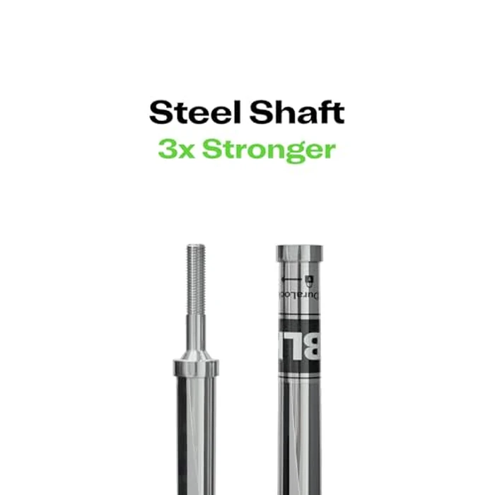 Q Gen 2 Adjustable Golf Club (Steel Shaft) - Durable 2-Part Travel Shaft - 8 Settings from 4 degrees Putter to 60 degrees Lob Wedge - Men & Women (Right) by Q Golf - Image 6