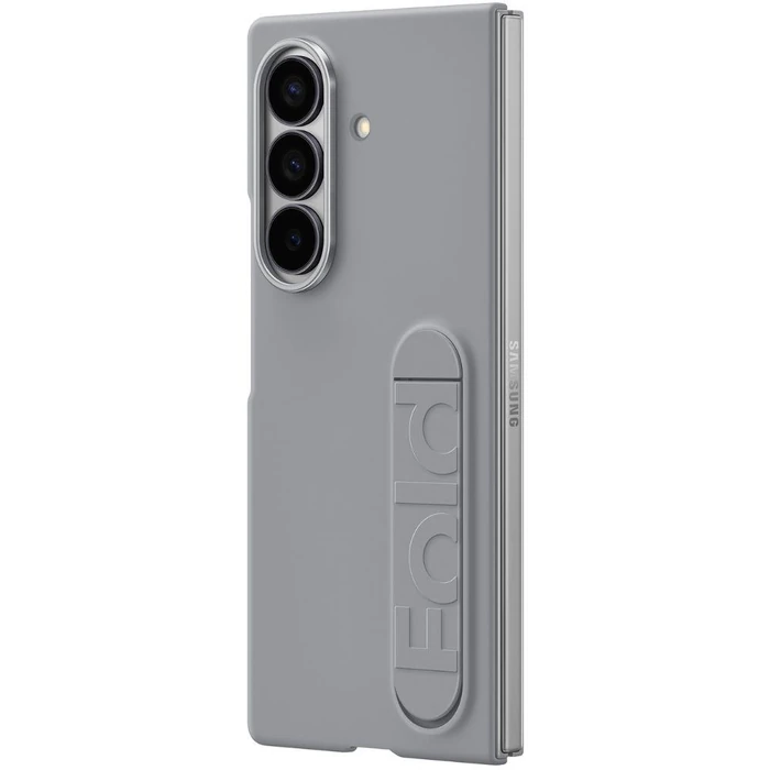 Samsung Silicone Phone Case for Samsung Galaxy Z Fold7 - Gray by Samsung - Image 4