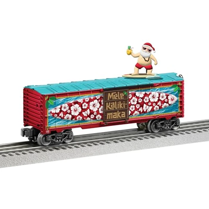 Lionel Surfing Santa O Gauge Model Train Boxcar by Lionel - Used - Like New condition - US$65.25