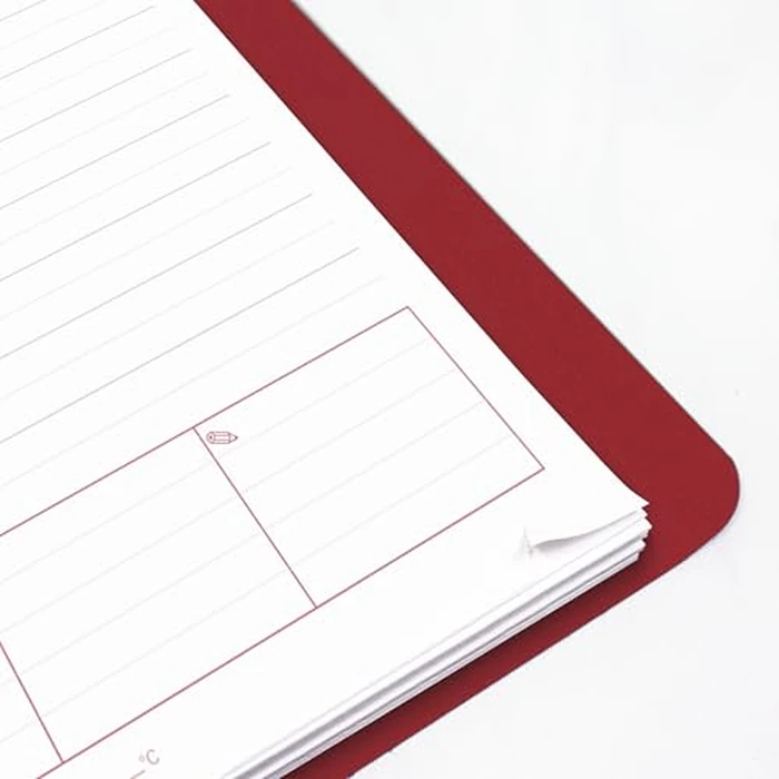 Brownline(R) 2025 Essential Daily/Monthly Planner, Appointment Book, 12 Months, January to December, Twin-Wire Binding, 8" x 5", Red (CB634W.RED-25) by Brownline - Image 6