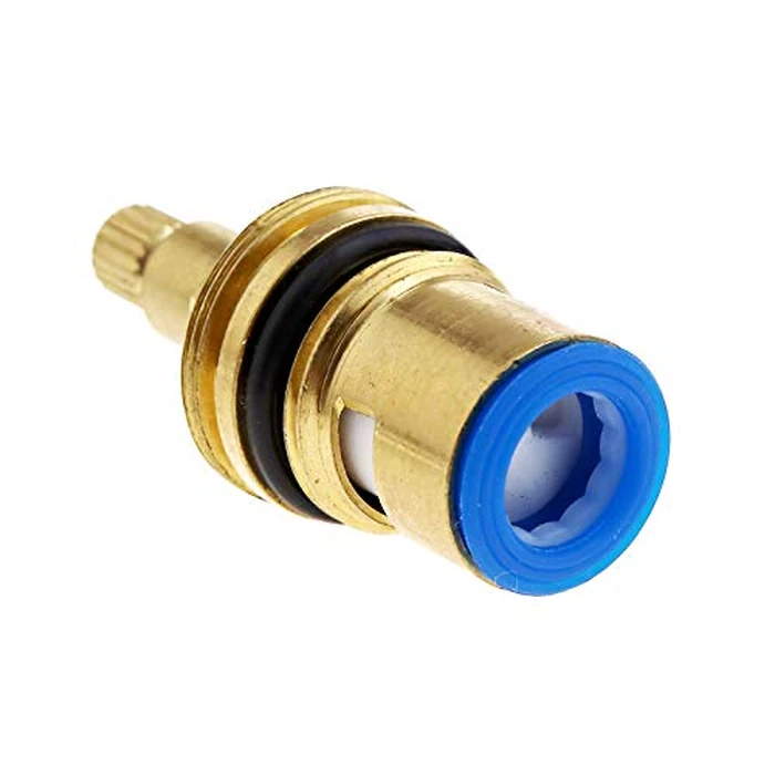 Micro Trader Replacement Tap Valves Brass Ceramic Disc Insert Gland Cartridge Cold/Hot Water 1/4 Quarter Turn 20 Teeth G 1/2" by Micro Trader - Image 3