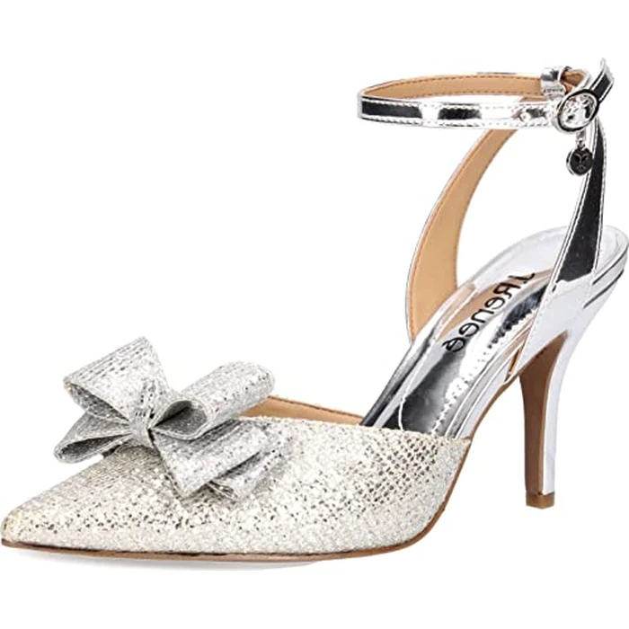 J. Renee Women's Shanaya Silver 8.5 Wide by J.Reneé - Image 1