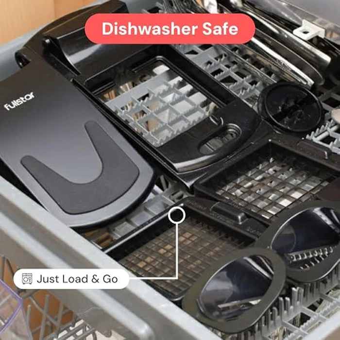 Fullstar The Original Pro Chopper - Vegetable Chopper and Spiralizer, Food Chopper with Container, Fruit Slicer, Kitchen Gadgets & Gifts, Home Essentials (4 in 1, Black) by fullstar - Image 7