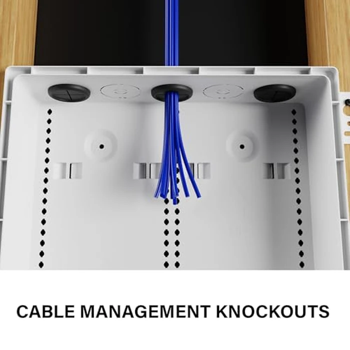 15-Inch Plastic Enclosure with Deep Trim-Ring and Hinged Door by On-Q - Image 4