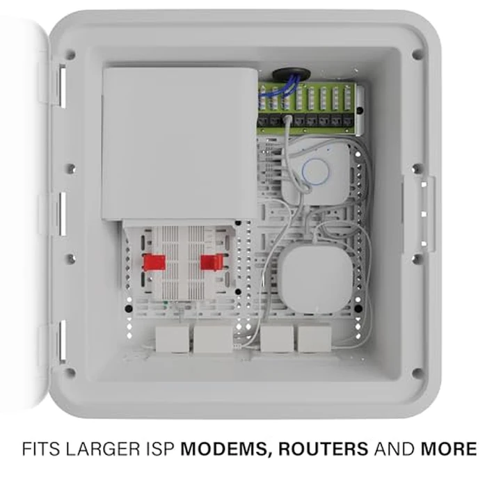 15-Inch Plastic Enclosure with Deep Trim-Ring and Hinged Door by On-Q - Image 6