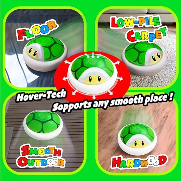 Glückpa Boys Toys Gifts, Hover Soccer Ball with LED Lights, Indoor Soccer Toys Games, Turtle Shell Toys for Kids Ages 3-12, Kids Boys Christmas Birthday Gifts, Air Floating Ball by Glückpa - Image 6