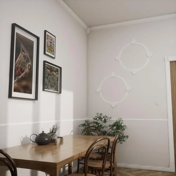 3 5/8"W x 3 5/8"P x 7 1/2"H Americraft Solid Paint Grade Wood Inside Crown Moulding Block for Profiles up to 4"H x 3 5/8"P, Primed Pine by Ekena Millwork - Image 7