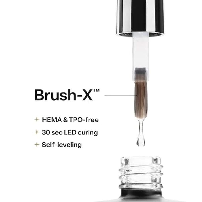 APRÉS Base Gelcoat X 15ml | HEMA & TPO-Free Rubber Base Scratch Resistant Gel Nail Polish Soak Off Base Coat by APRÉS - Image 3