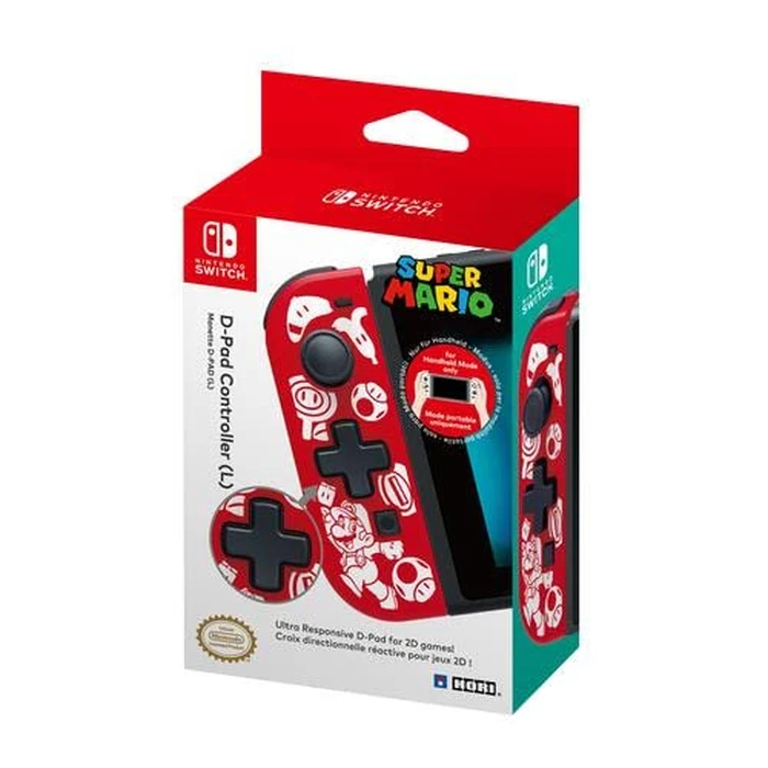 Hori Nintendo Switch D-Pad Controller (L) (Super Mario) By - Officially Licensed By Nintendo - Nintendo Switch by HORI - Image 2