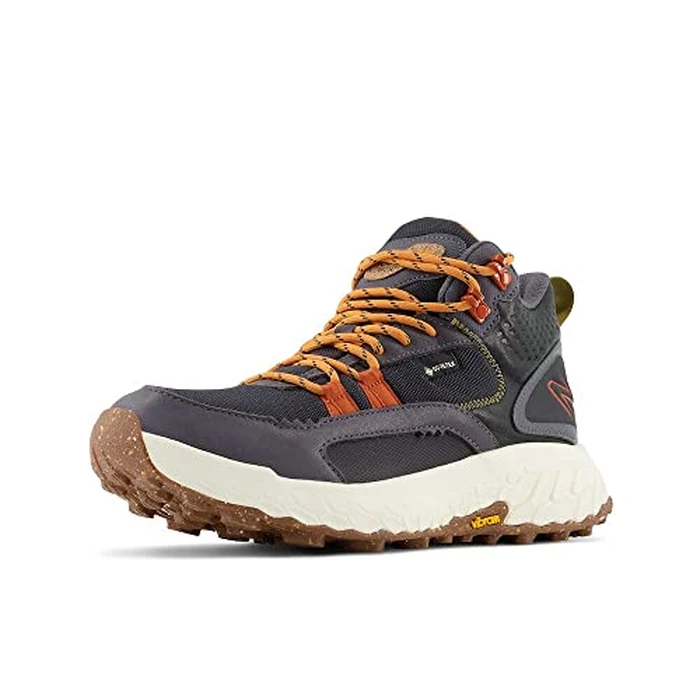 New Balance Women's Fresh Foam X Hierro V1 Mid-Cut Trail Running Shoe, Black/Magnet/Cayenne, 8.5 M by New Balance - Used - Like New condition - US$81.74