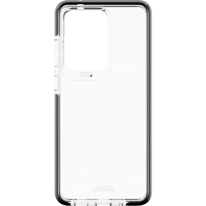 Gear4 Piccadilly Series Phone Case for Samsung Galaxy S20 Ultra - Clear/Black by Gear4 - Refurbished - Brand New condition