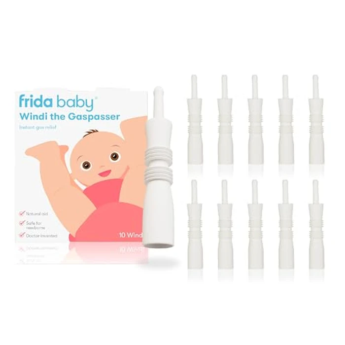 Frida Baby Windi Gas Passer, Baby Gas Relief, Made in USA, 100% Natural, Safe & Effective Instant Relief for Babies & Infants, 10ct by Frida Baby - Image 1