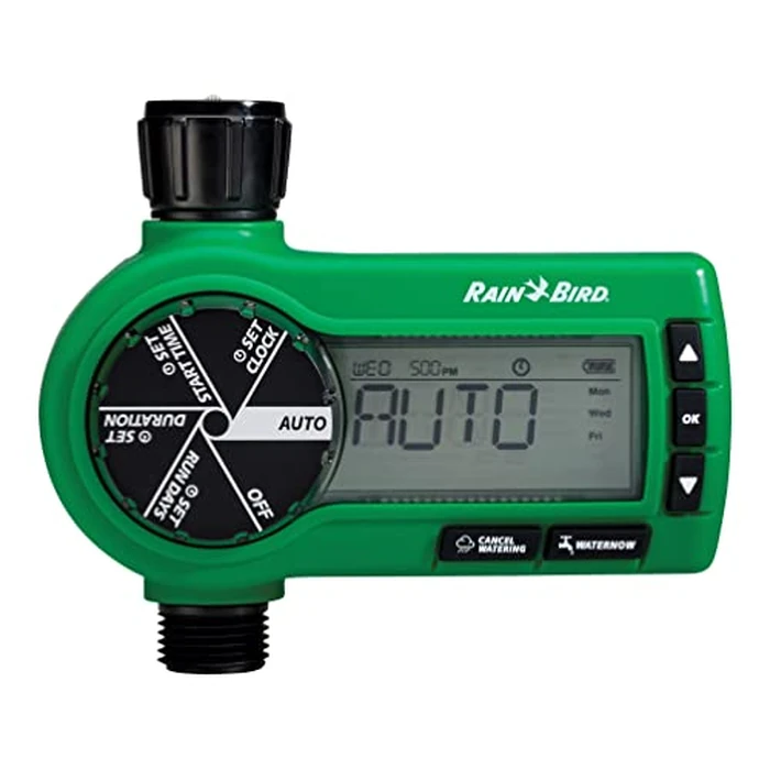 Rain Bird 1ZEHTMR Professional Grade Electronic Digital Hose End Timer/Controller, One Zone/Station, Battery Operated, Digital with Plastic Inlet/Outlet by Rain Bird - Used - Like New condition - US$37.59