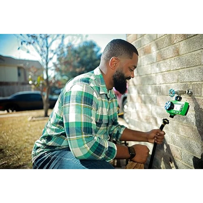 Rain Bird 1ZEHTMR Professional Grade Electronic Digital Hose End Timer/Controller, One Zone/Station, Battery Operated, Digital with Plastic Inlet/Outlet by Rain Bird - Image 4