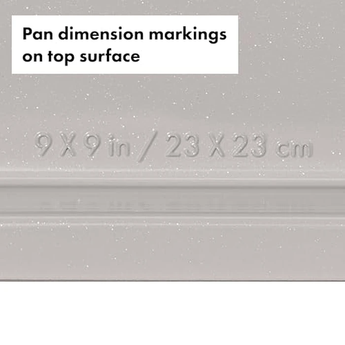 OXO Good Grips Non-Stick Pro Ceramic Coated Metal Bakeware 9” Square Cake Pan - Storm Blue by OXO - Image 6