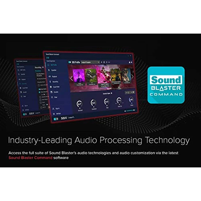 Creative Sound Blaster Z SE Internal PCI-e Gaming Sound Card and DAC, 24-bit / 192 kHz, 116 dB SNR, ASIO, 600Ω Headphones Amp, Mic EQ, Discrete 5.1 / Virtual 7.1, Supports Dolby Digital Live, DTS by Creative - Image 7