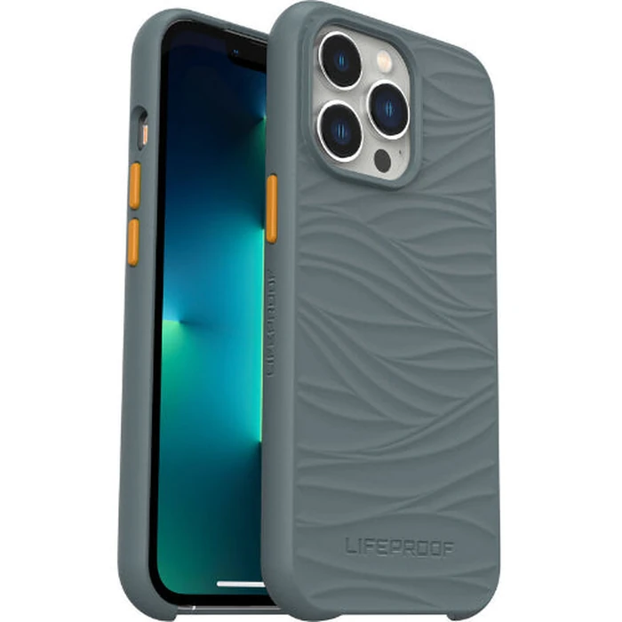 LifeProof Wake Phone Case for iPhone 13 Pro - Anchors Away (Teal Grey / Orange by LifeProof - Refurbished - Brand New condition - US$13.43