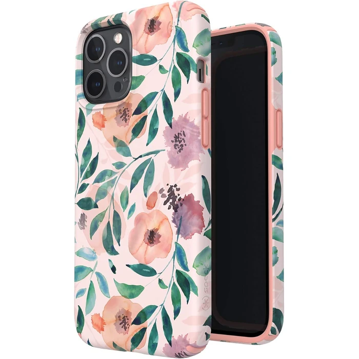 Speck Presidio Edition Phone Case for iPhone 12 Pro Max - Watercolor Roses by Speck - Image 4