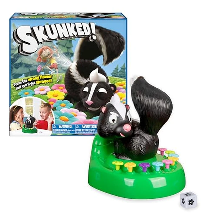 Game Zone - SKUNKED - Exciting Family Tabletop Game for Kids & Family Entertainment, Action & Skill Play Ages 3+ by Game Zone - Image 1