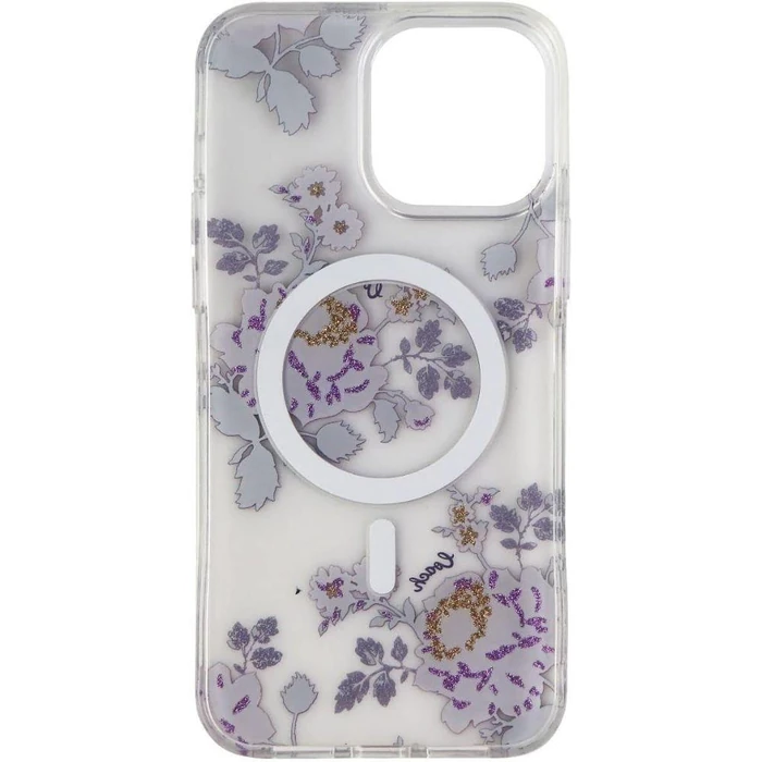 Coach Protective Phone Case with MagSafe for iPhone 13 Pro - Moody Floral Purple - Good by Coach - Image 5