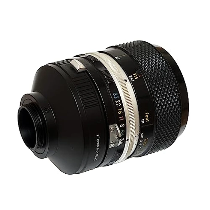 Fotasy 16mm Prime Black C Mount & Nikon F Lens Adapter, Manual Focus, No Electrical Contacts, Compatible with CCTV, Microscope Cameras & Cine Movie Making System by Fotasy - Image 6