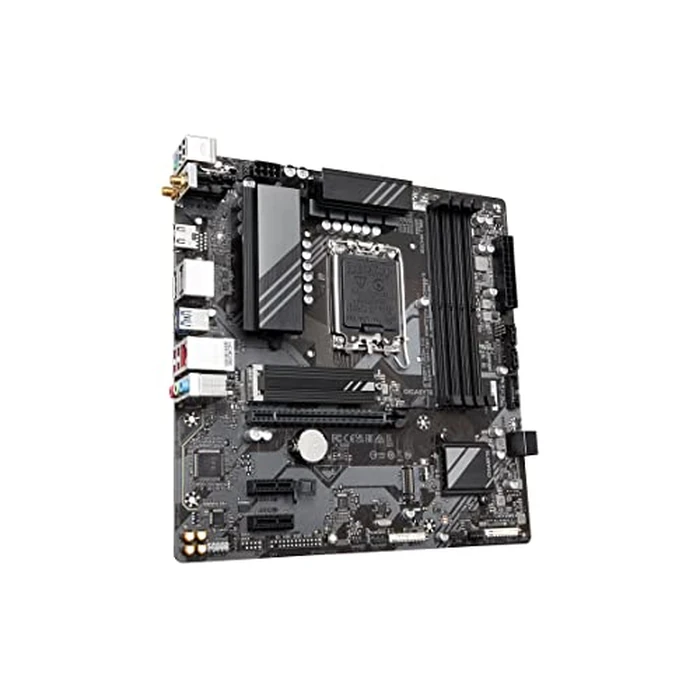 GIGABYTE B760M DS3H AX (LGA 1700/ Intel/ B760/ M-ATX/ DDR5/ 2* M.2/ PCIe 4.0/ USB 3.2 Gen 2 Type-C/WiFi 6E/ 2.5GbE LAN/Q-Flash Plus/PCIe EZ-Latch/Motherboard) by GIGABYTE - Image 3
