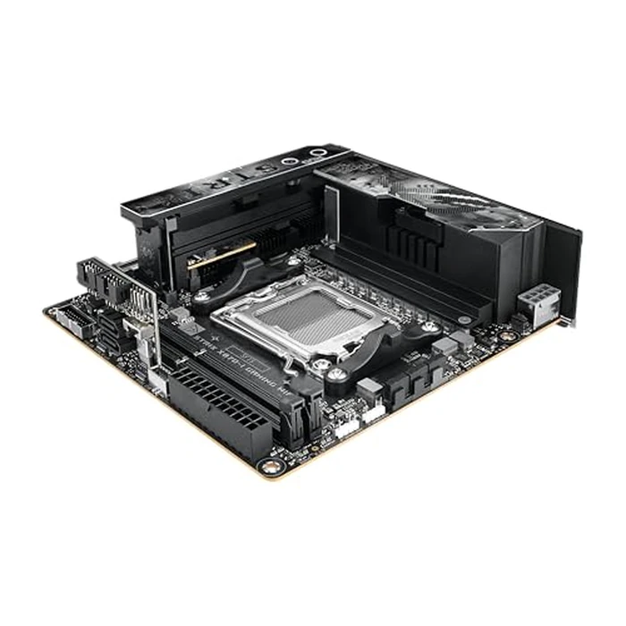 ASUS ROG Strix X870-I Gaming WiFi AMD AM5 X870 Mini ITX Motherboard 10+2+1 Power Stages, Dynamic OC Switcher, Core Flex, DDR5 AEMP, WiFi7, 2X M.2, PCIe5.0, Q-Release Slim, USB4, AI OCing & Networking by Asus - Image 8