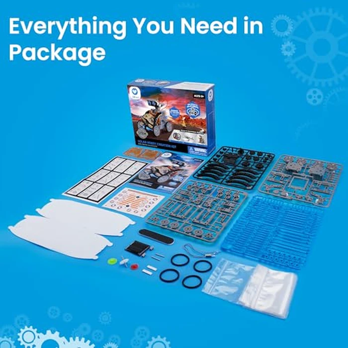 Sillbird 12-in-1 Solar Robot Building Kit STEM Gift for Boys Aged 8-13, DIY Science Educational Robotic Toys for Kids Teens Birthday, Powered by the Sun with 190 Pieces by Sillbird - Image 8