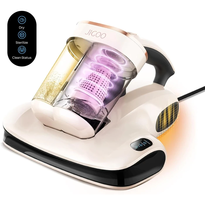 Jigoo S100 Mattress Handheld Vacuum Cleaner 12KPa - Pearly White by Jigoo - Refurbished - Excellent condition - US$61.21
