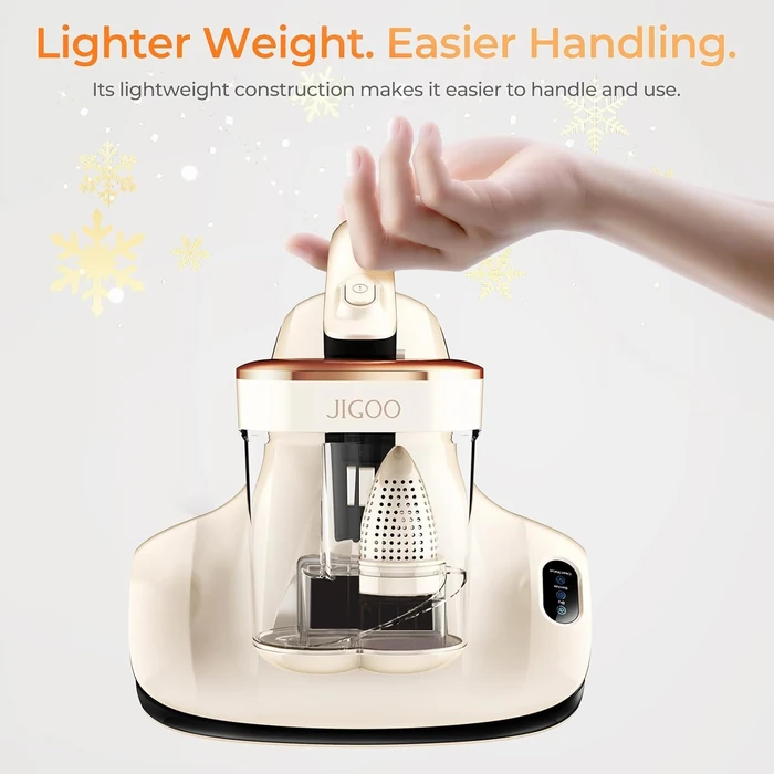 Jigoo S100 Mattress Handheld Vacuum Cleaner 12KPa - Pearly White by Jigoo - Image 5