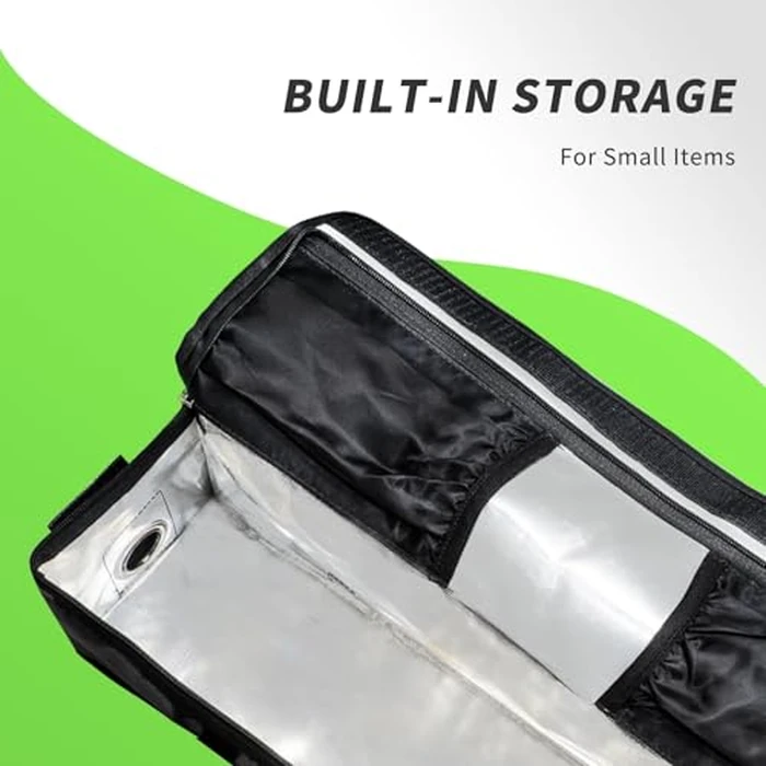 PETGILL E-Bike Battery Safe Bag Explosionproof - Large Capacity Fireproof Lipo Bag for Ebike Battery Charging and Storage (M 16.1x5.5x5.1Inches) by PETGILL - Image 6