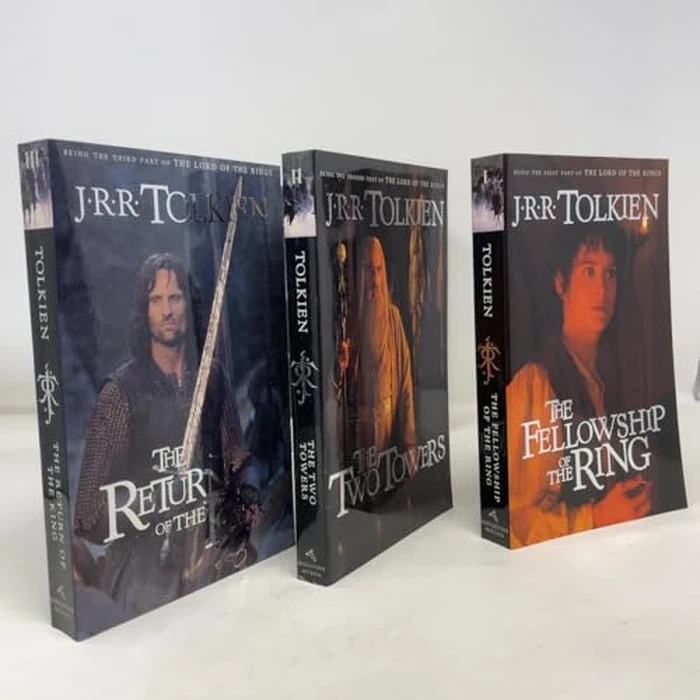 The Lord of the Rings [Three-Volume Edition] by HOUGHTON MIFFLIN HARCOURT - Used - Good condition