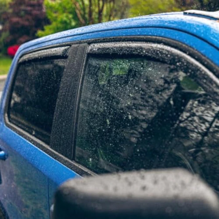 Auto Ventshade [AVS] in-Channel Rain Guards for 2021-2025 Jeep Grand Cherokee L | Window Vent Visors, 4 pcs. - Smoke | 194335 by Auto Ventshade - Image 6