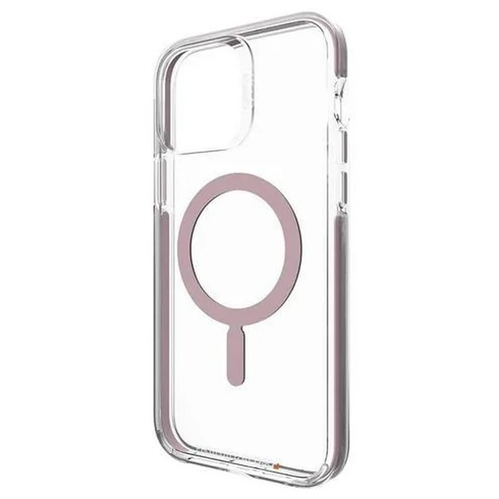 Zagg Gear4 Piccadilly Snap Phone Case for iPhone 13 Pro Max - Clear/Pink by Zagg - Image 3