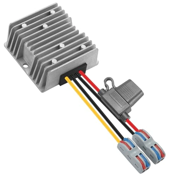 YABOANG DC/DC Buck Converter from 20-90V to 12V, 20A 240W MAX Power Transformer Waterproof Step Down Module for Automotive, LED Lights, Trucks by YABOANG - Used - Like New condition - US$17.51