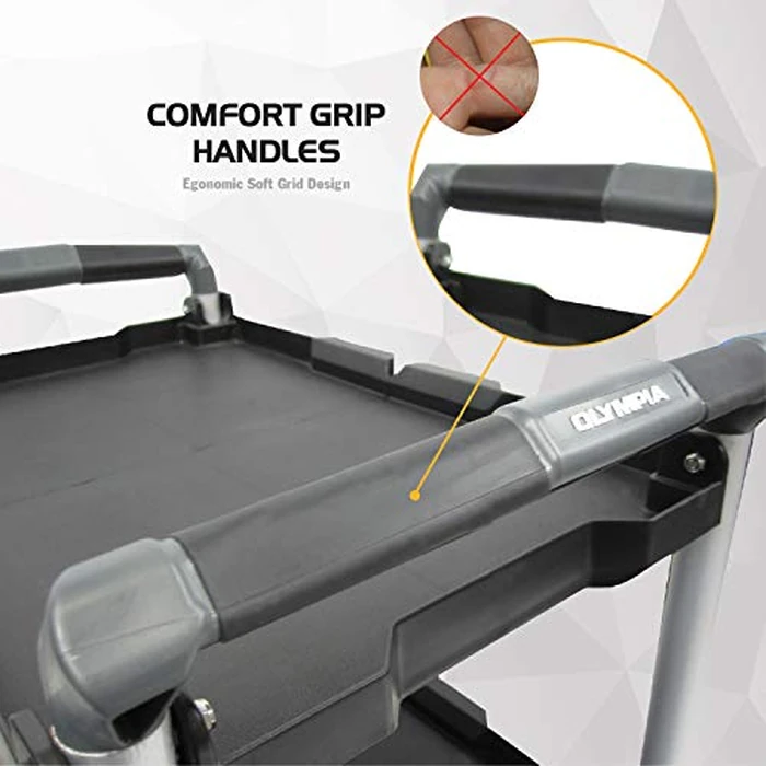 Olympia Tools 85-188 Pack-N-Roll Folding Collapsible Service Cart, 150LB Capacity, Black by Olympia Tools - Image 7