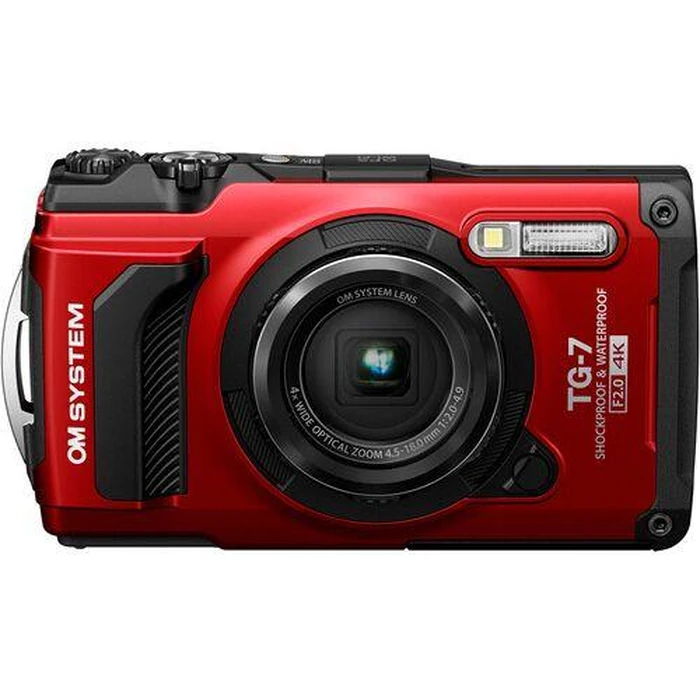 OM System Tough TG-7 Digital Camera - Red by OM System - Refurbished - Excellent condition