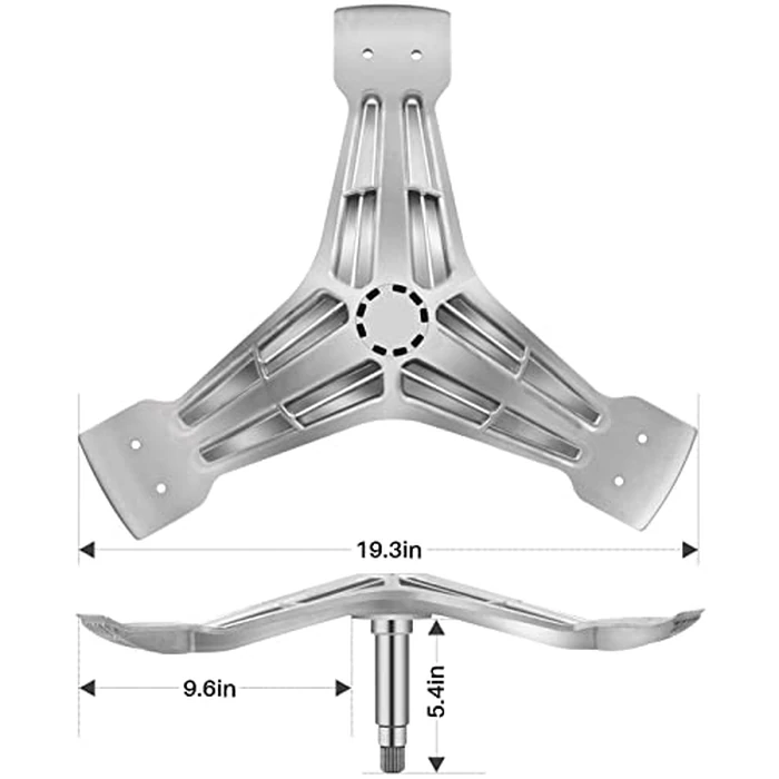 4434ER0002D 4434ER0002A Washer Spinner Support - Replacement for L-G Ken-more Washing Machine - Rear Drum Support Spider Replaces 4434ER0002B 4434ER0002E AP5592038 by WOFUNPART - Image 5