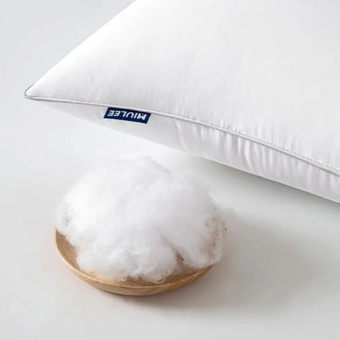 MIULEE 18x18 Pillow Inserts (Set of 4) -Decorative Throw Pillow with 100% Cotton Cover Square for Sofa Couch by MIULEE - Image 7