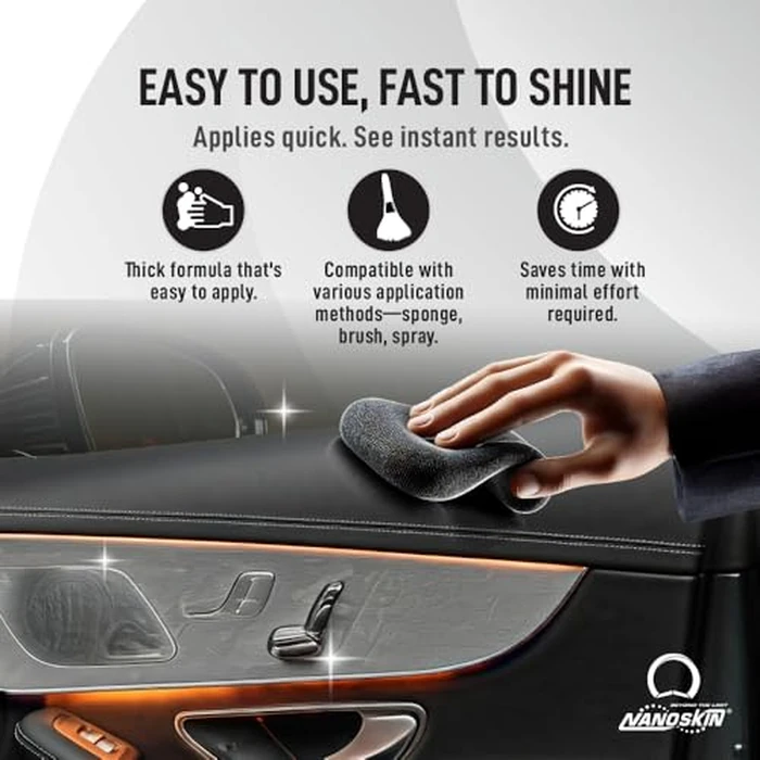 Nanoskin MULTI DRESS All Purpose Dressing 1 Gallon - Interior & Exterior Dressing for Car Detailing Works on Tire, Vinyl, Rubber, Plastic & Trim Safe for Cars, Trucks, Motorcycles, RVs & More by Nanoskin - Image 7