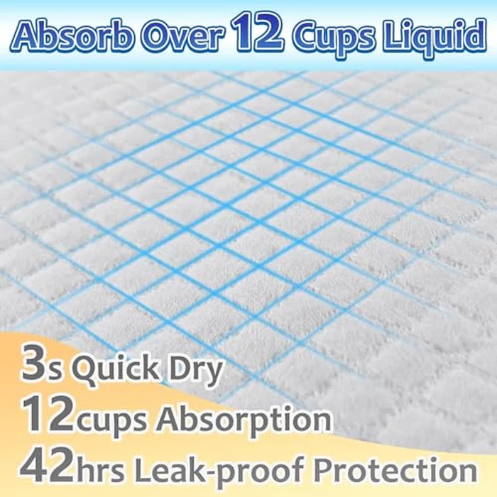 Dogcator Dog Pee Pads Extra Large 30"x36", 30 Count Super Absorbent Pee Pads for Dogs, Disposable Urine Bed Pads for Doggie, Thicken XXL Puppy Pads, Piddle Pads X-Large for Indoor, Outdoor Use by Dogcator - Image 2